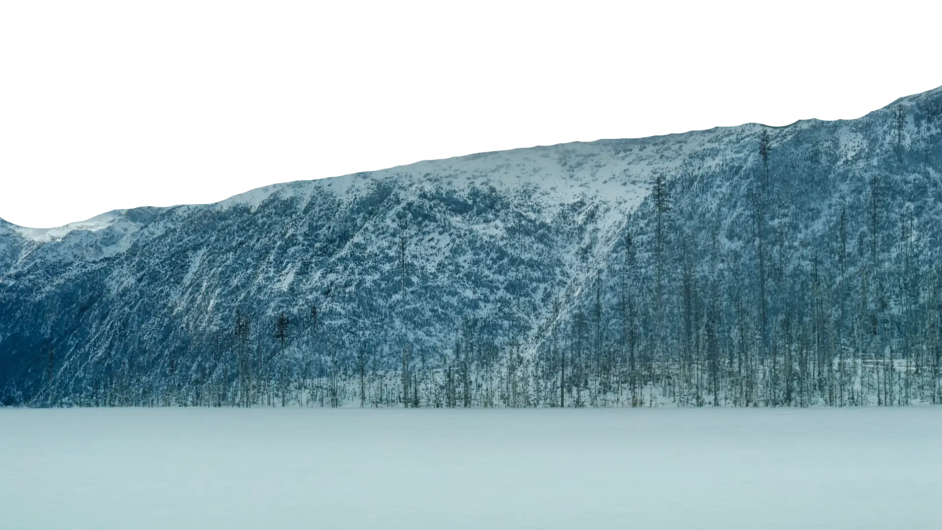 Middle mountain background